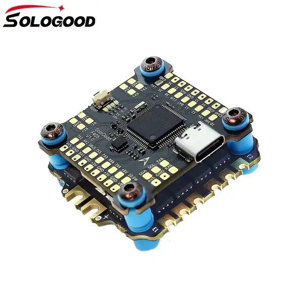 Hot Sales SoloGood F405 55A Stack ICM42688P F405 Flight Controller BLHELI_S 55A 4in1 ESC 30.5X30.5mm 2-6S RC Racing Drones